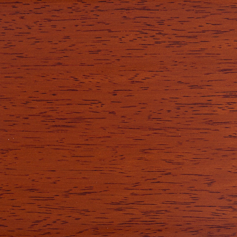 Pisos de madeira maciça de alto brilho Padauk vermelho marrom