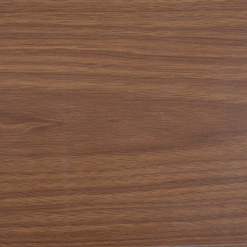 Piso laminado fosco marrom escuro AC3 de grãos de nogueira